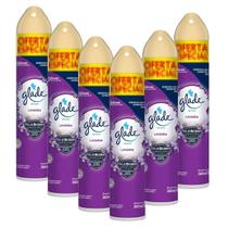 Kit 6 Glade Lavanda Spray Aromatizador Aerossol 360ml