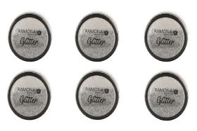 Kit 6 Glitter 01 2,5gr - Ramona Make Up