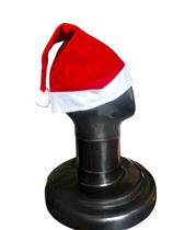 Kit 6 Gorros Papai Noel Em Feltro C/ Pom Pom Fantasia Natal