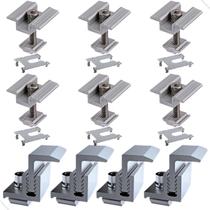 kit 6 Grampo Intermediário + 4 Grampos Finais Regulável kit 6 Grampo Intermediário + 4 Grampos Finais Regulável