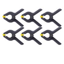 Kit 6 Grampo Sargento Multiuso fixação 2 pol