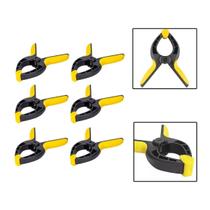 Kit 6 Grampos Sargento Multiuso Para Marceneiro 4 Pol. 100Mm Kit 6 Grampos Sargento Multiuso Para Marceneiro 4 Pol. 100Mm