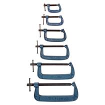 Kit 6 Grampos Sargento Tipo C De 50 A 250Mm Para Marceneiro Kit 6 Grampos Sargento Tipo C De 50 A 250Mm Para Marceneiro