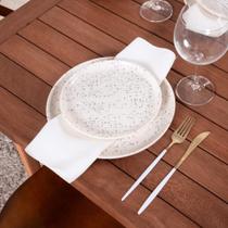 Kit 6 Guardanapos de Tecido Oxford Liso 35 x 35cm Natal