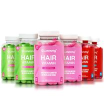 Kit 6 Gummy Hair - Vitamina Para Cabelos E Unhas Em Goma