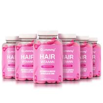 Kit 6 Gummy Hair - Vitamina Para Cabelos E Unhas Em Goma