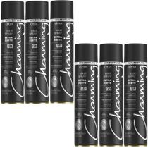 Kit 6 Hair Spray Charming Cless Extra Forte 72h Laque Jato Seco Fixador S/ Perfume 400ml