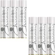 Kit 6 Hair Spray Charming Cless Fixa Solto Laque Jato Seco D-Pantenol Fixador Cabelo 400ml Kit 6 Hair Spray Charming Cless Fixa Solto Laque Jato Seco D-Pantenol Fixador Cabelo 400ml