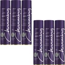 Kit 6 Hair Spray Charming Cless Forte Laque Jato Seco D-Pantenol Fixador Acao Duradoura 400ml Kit 6 Hair Spray Charming Cless Forte Laque Jato Seco D-Pantenol Fixador Acao Duradoura 400ml