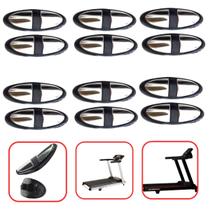 Kit 6 Hand Grip Sensor Compatível Esteira Embreex 566 568