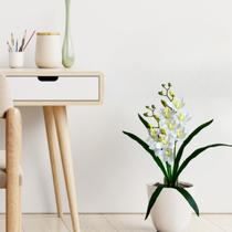 kit 6 Hastes de Orquídea Dançante Artificial para Composição de Quadros Florais - DE2123 kit 6 Hastes de Orquídea Dançante Artificial para Composição de Quadros Florais - DE2123