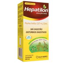 Kit 6 Hepatilon Contra Má Digestão Azia Mal estar 150ml