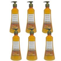 Kit 6 Hidratante De Calêndula Multiregenerador 500Ml - Vedis