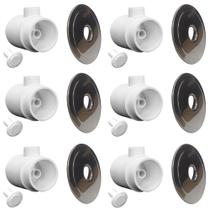 Kit 6 Hidromassagem Piscina Alvenaria Azulejo Inox 50mm