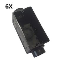 Kit 6 hidrossol condulete caixa multipla 4x2