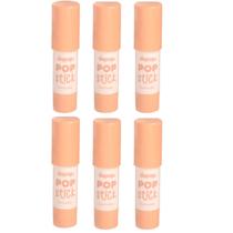 Kit 6 Iluminador Stick Com Manteiga De Karité Cor 4 - Dapop Kit 6 Iluminador Stick Com Manteiga De Karité Cor 4 - Dapop