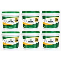 Kit 6 Impermeabilizante Em Pó 3kg Vbrasil P/ Cimento Argamassa
