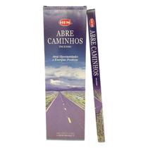 Kit 6 Incensos Hem Abre Caminho - Prosperidade e Novas Oportunidades