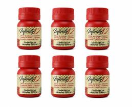 Kit 6 Infinity 12 500mg 12 Cápsulas Suplemento Alimentar