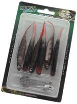 Kit 6 Isca Artificial Soft Shad Macia Pescaria Barco Canoa F Kit 6 Isca Artificial Soft Shad Macia Pescaria Barco Canoa F