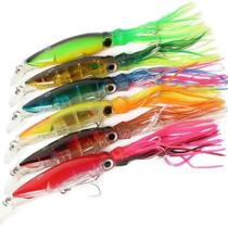 Kit 6 Isca Artificial Squid Jig 13cm 25g Cores Sortidas Pesca Esportiva Kit 6 Isca Artificial Squid Jig 13cm 25g Cores Sortidas Pesca Esportiva