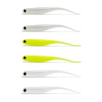 Kit 6 Iscas Artificiais Para Pesca Monster 3X Shad Minnow 18cm Kit 6 Iscas Artificiais Para Pesca Monster 3X Shad Minnow 18cm