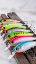 Kit 6 Iscas Popper Superfície 13cm 43g Pesca Predador