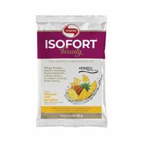 Kit 6 Isofort Beauty Whey Protein Abacaxi Gengibre Vitafor