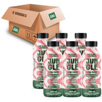 Kit 6 Isotônico Jungle Low Carb Morango E Limão Plant 500Ml