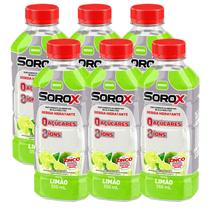 Kit 6 Isotônico Sorox Limão 550mL
