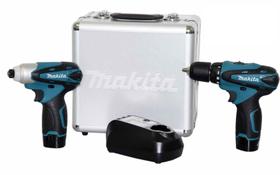 Kit 6 Itens: 1 Parafusadeira Furadeira, 1 Parafusadeira de Impacto, 2 Baterias, 1 Carregador E 1 Maleta Lct204 Makita Kit 6 Itens: 1 Parafusadeira Furadeira, 1 Parafusadeira de Impacto, 2 Baterias, 1 Carregador E 1 Maleta Lct204 Makita