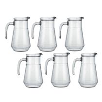 Kit 6 Jarras de Vidro com Alça Nadir Bar 780ml Kit 6 Jarras de Vidro com Alça Nadir Bar 780ml