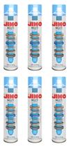 Kit 6 Jimo Multi Superficies 400ml Metal Plastico Eletronicos
