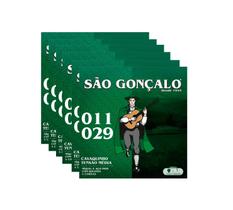 Kit 6 Jogos Corda P/ Cavaco Sao Goncalo C/bolinha T.media