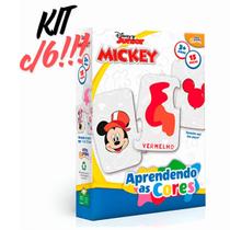 Kit 6 Jogos Educativos do Michey Aprendendo as Cores Toyster Kit 6 Jogos Educativos do Michey Aprendendo as Cores Toyster
