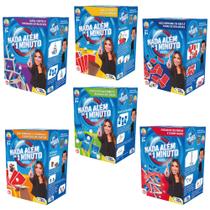 Kit 6 Jogos Nada Alem De 1 Minuto Diversão Para Toda Familia - Pais e Filhos