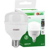 Kit 6 Lampada Bulbo 50W Luz Neutra Suave 4000K Alta Potencia