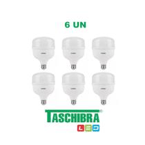 Kit 6 Lâmpada Bulbo High Led Taschibra 40W TKL225 E27 Autovolt Kit 6 Lâmpada Bulbo High Led Taschibra 40W TKL225 E27 Autovolt