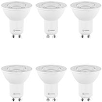 Kit 6 Lâmpada Dicróica Dim Par16 5,5w 2700k 220v Ledvance