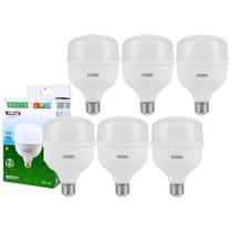 Kit 6 Lâmpada High Led 20w Alta Potência 6500k Branco Frio Kit 6 Lâmpada High Led 20w Alta Potência 6500k Branco Frio