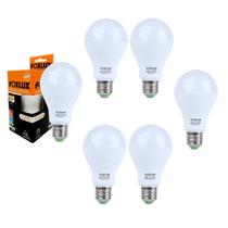 Kit 6 Lâmpada LED Bulbo 15W Base E27 Bivolt 6500K Foxlux