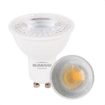 Kit 6 Lâmpada Led Dicroica Mr16 Tdl 7w Bivolt Blumenau 2700k Quente