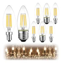 Kit 6 Lâmpada Led Filamento Ve E14 110V/220V (Bivolt)