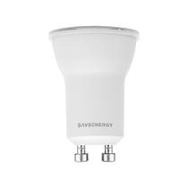 Kit 6 Lâmpada Led Mini Dicroica MR11 4w Save Energy 2700k Branco Quente