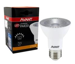 Kit 6 Lampada Led Par 20 7w Branco Quente 2700k E27 Bivolt