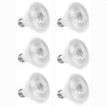 Kit 6 Lâmpada Led Par 30 9,8W E27 3000K 4000K 6500K Bivolt 127V 220V