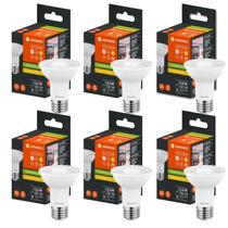 Kit 6 Lâmpada led par20 dimerizavel 127v 5.5w 2700k branco quente 525lm ledvance 7019662 Kit 6 Lâmpada led par20 dimerizavel 127v 5.5w 2700k branco quente 525lm ledvance 7019662