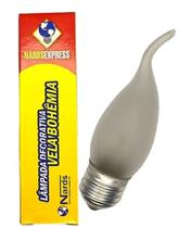 Kit 6 Lâmpadas Decorativa Vela Bico Torto 40W 130V E27 Fosca - NARDSEXPRESS Kit 6 Lâmpadas Decorativa Vela Bico Torto 40W 130V E27 Fosca - NARDSEXPRESS