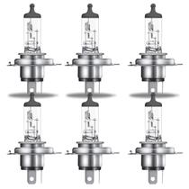 Kit 6 Lâmpadas Halógenas Osram Original H4 60 55W 12V Farol Baixo Alto Carro Iluminação Automotiva Kit 6 Lâmpadas Halógenas Osram Original H4 60 55W 12V Farol Baixo Alto Carro Iluminação Automotiva