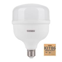 Kit 6 Lâmpadas High Led TKL 50W Taschibra E27 Bivolt